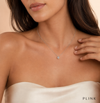Céleste Solitaire Necklace