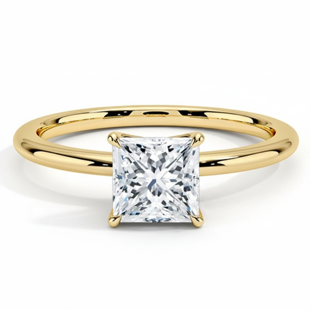 Princess Cut Ring